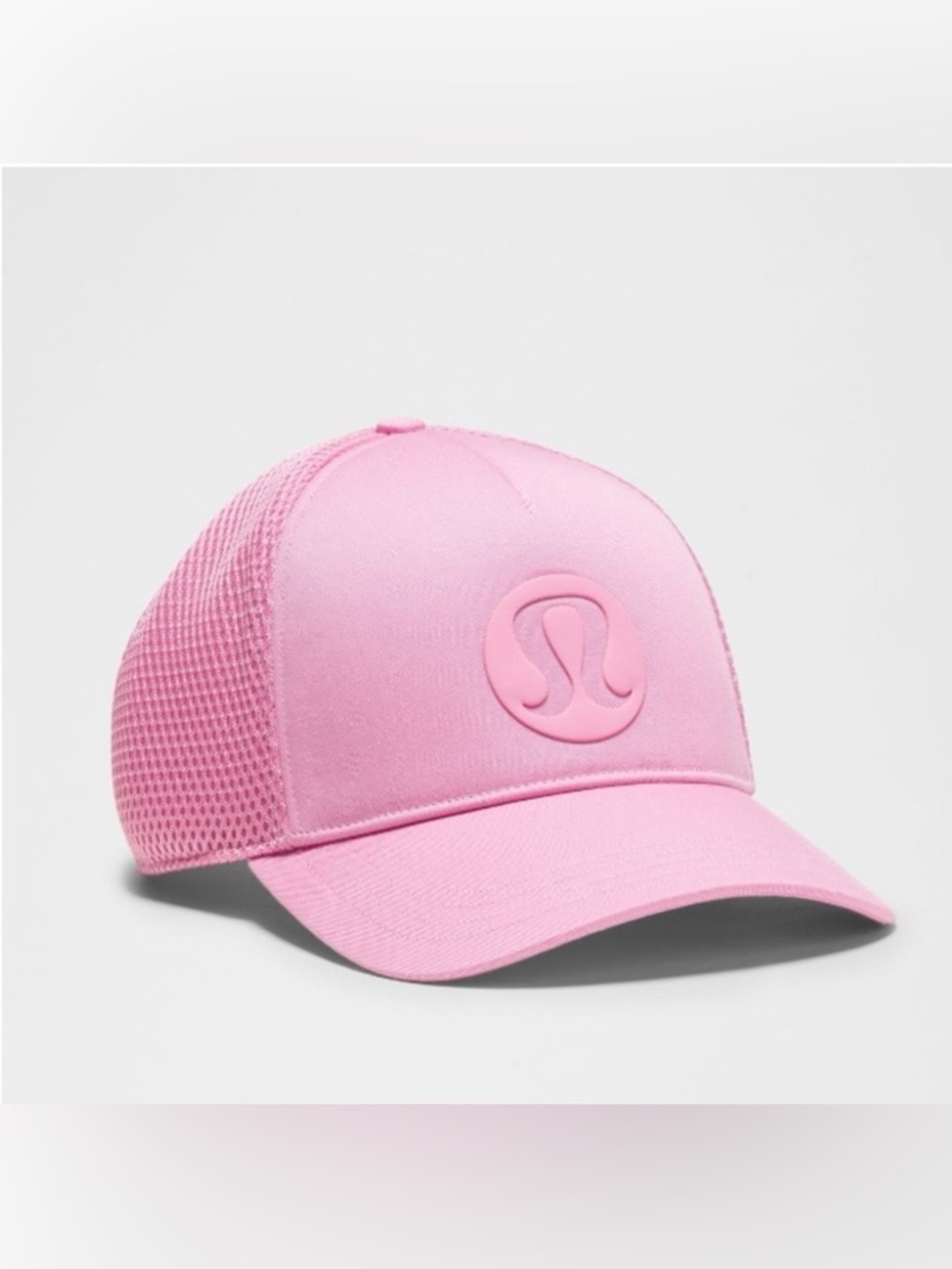 Lululemon Pink Mesh Trucker Hat
